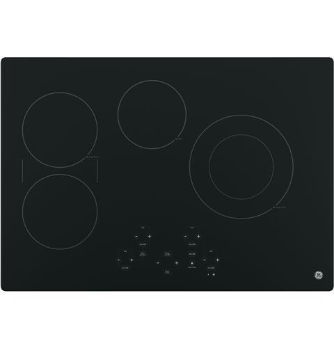 GE Appliances JP5030DJBB 30" BuiltIn Touch Control Electric Cooktop